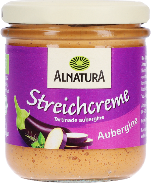 Alnatura Bio Streichcreme Aubergine
