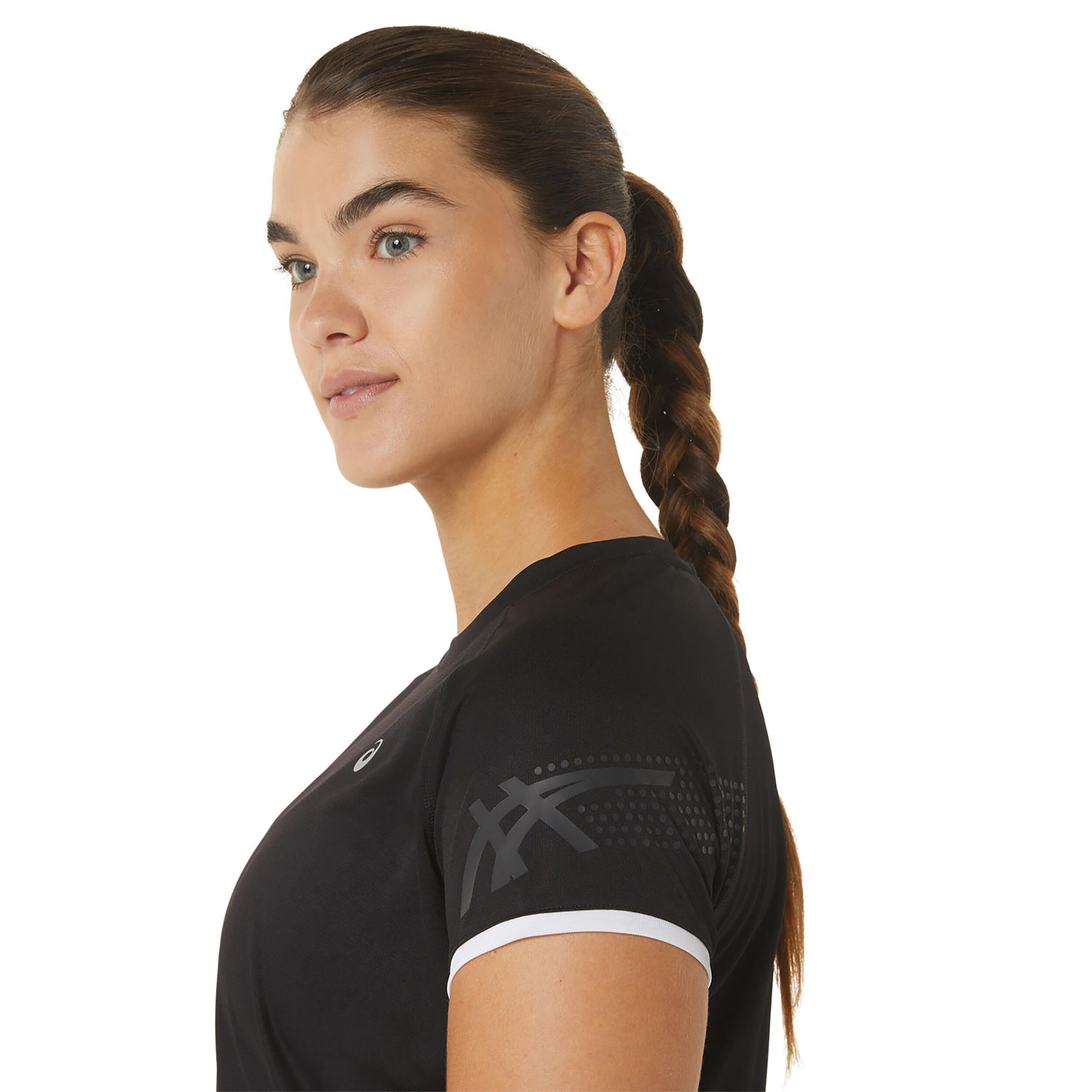 Icon Laufshirt Damen - Schwarz