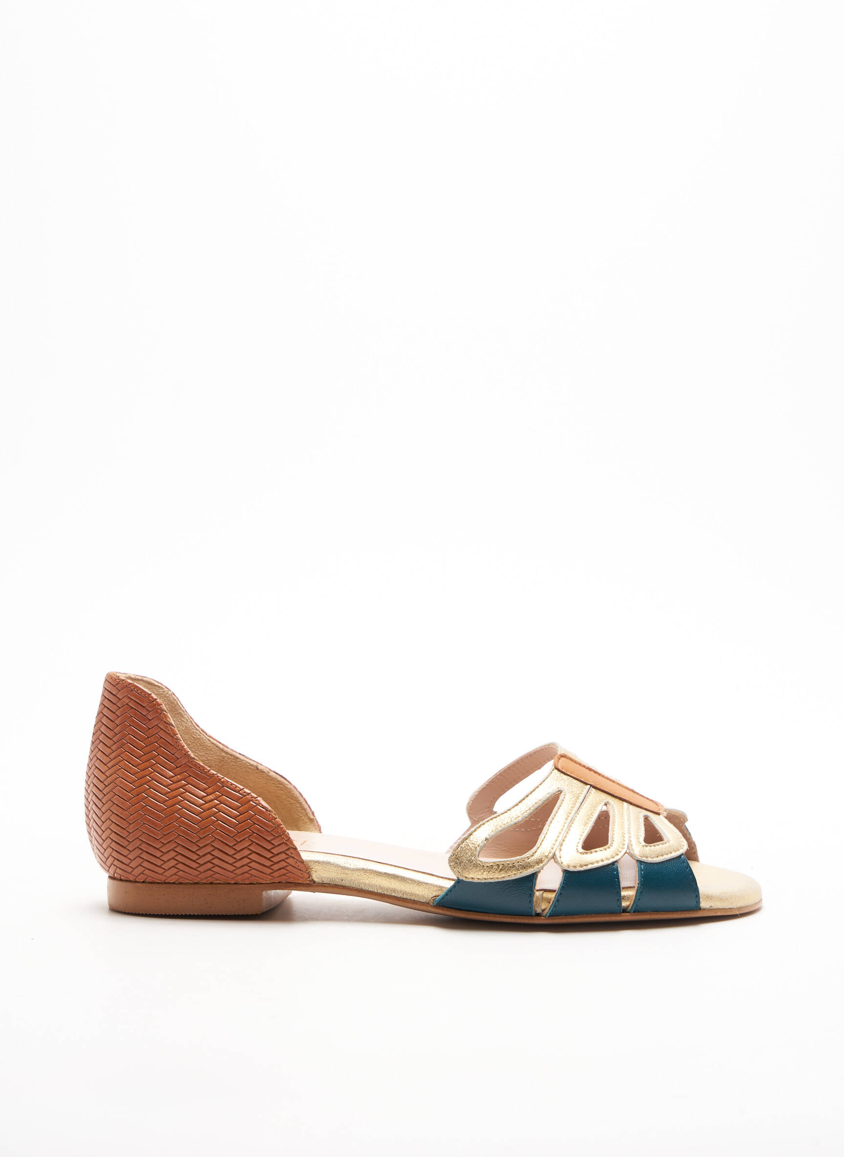 Creatis Sandales Nu Pieds Femme couleur bleu