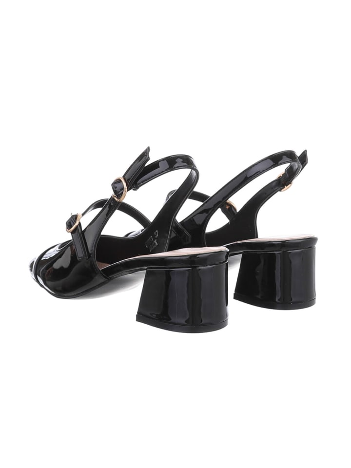 Ital-Design Pump in Schwarz günstig kaufen