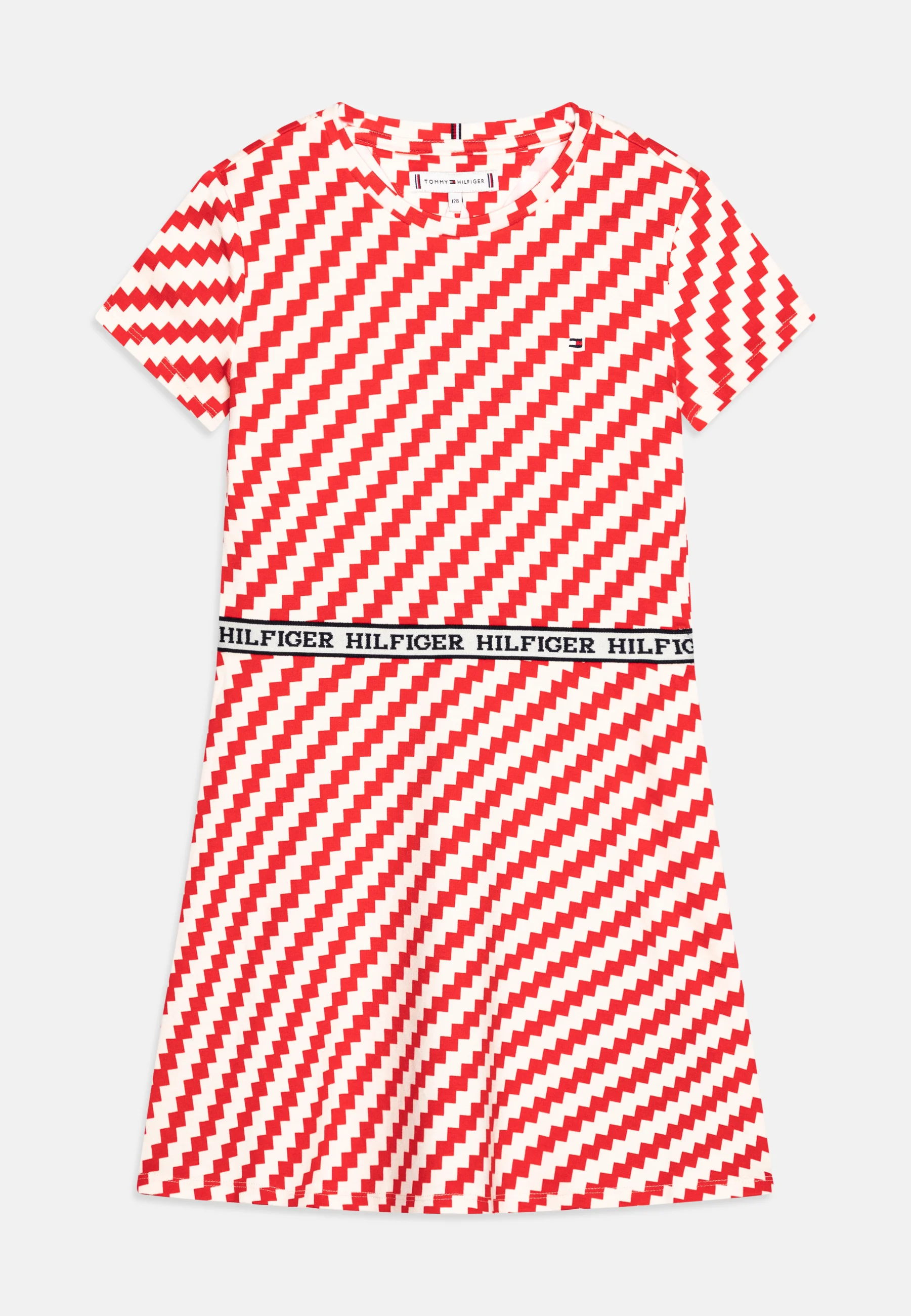 Tommy Hilfiger MONOTYPE TAPE DRESS - Vestido de punto