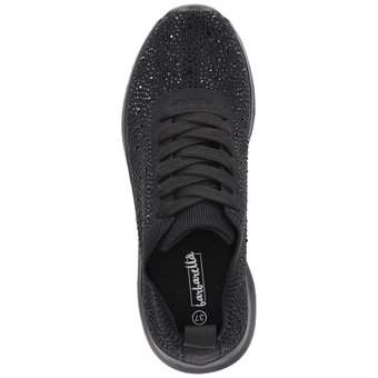 Barbarella Schnürsneaker in schwarz