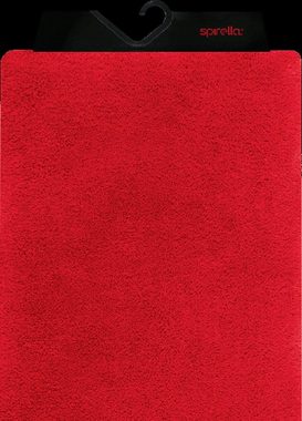 Badematte FINO spirella, Höhe 25 mm, Badteppich Hochflor, 100% Polyester Mikrofaser Supersoft, Anti-Rutsch Beschichtung, Für Fussbodenheizung geeignet, Waschbar 40°, Schnelltrocknend, Polyester, rechteckig