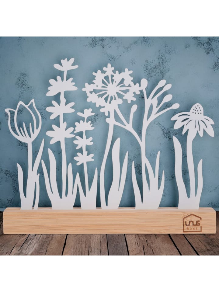 UNUS Aufsteller Blumenwiese in Weiß günstig kaufen onesize