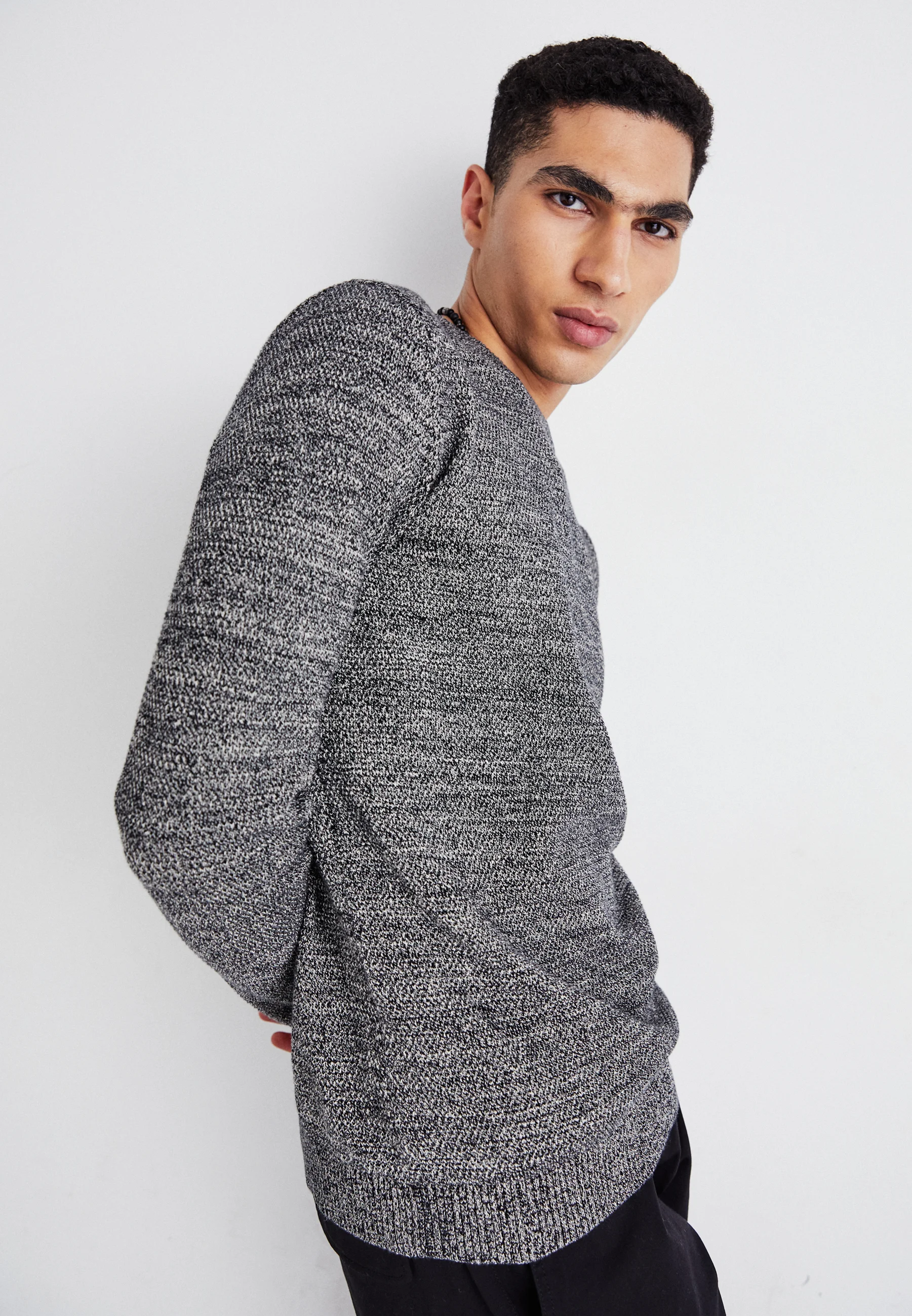 Suéter SLHMAX STRUCTURE CREW NECK de Selected Homme