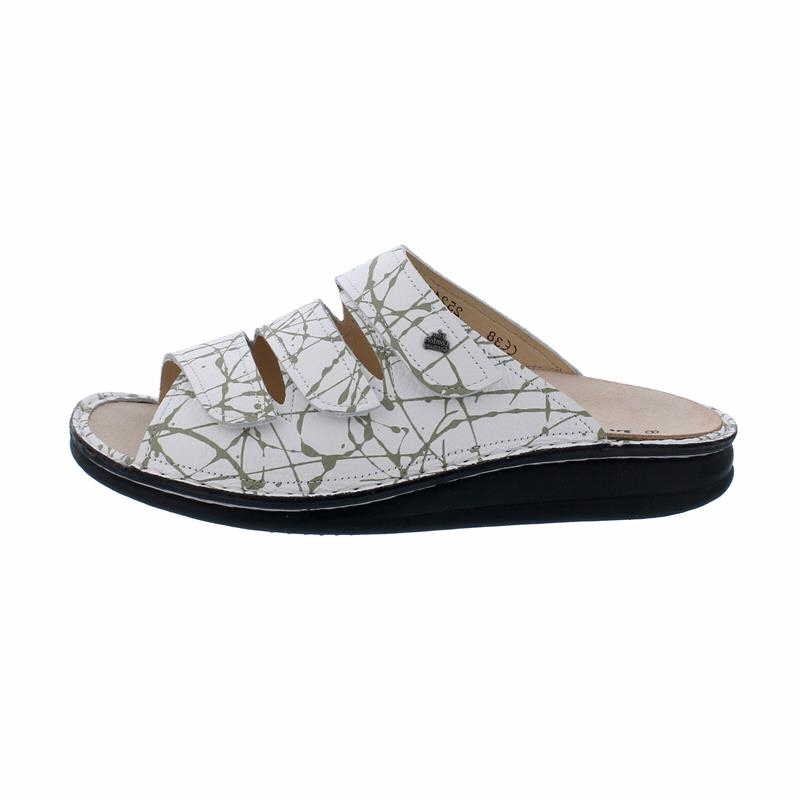 FINN COMFORT Pantoletten grau