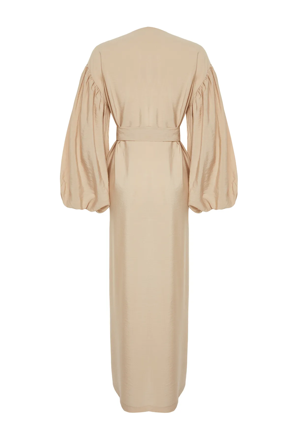 Trendyol Modest  Lange gewebte Mütze mit Steingürtel & Ferace & Abaya TCTSS24KF00001