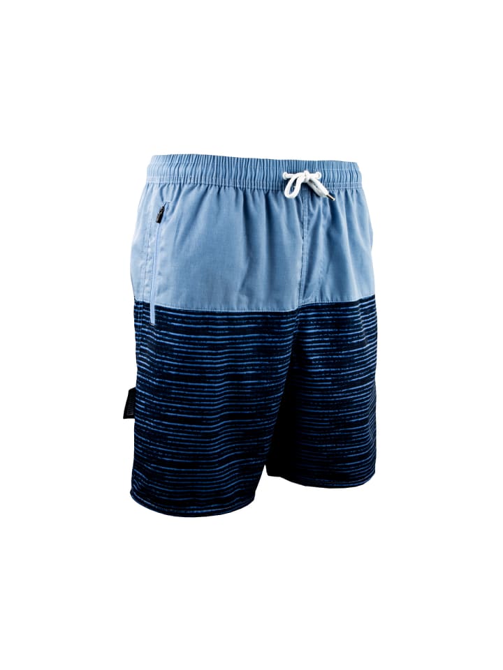 GUGGEN MOUNTAIN Badehose für Herren in blau in blau günstig kaufen