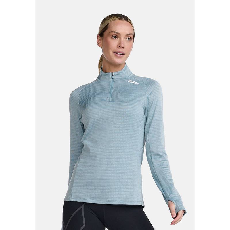 2XU Ignition 1/4 Zip Funktionsshirt Damen