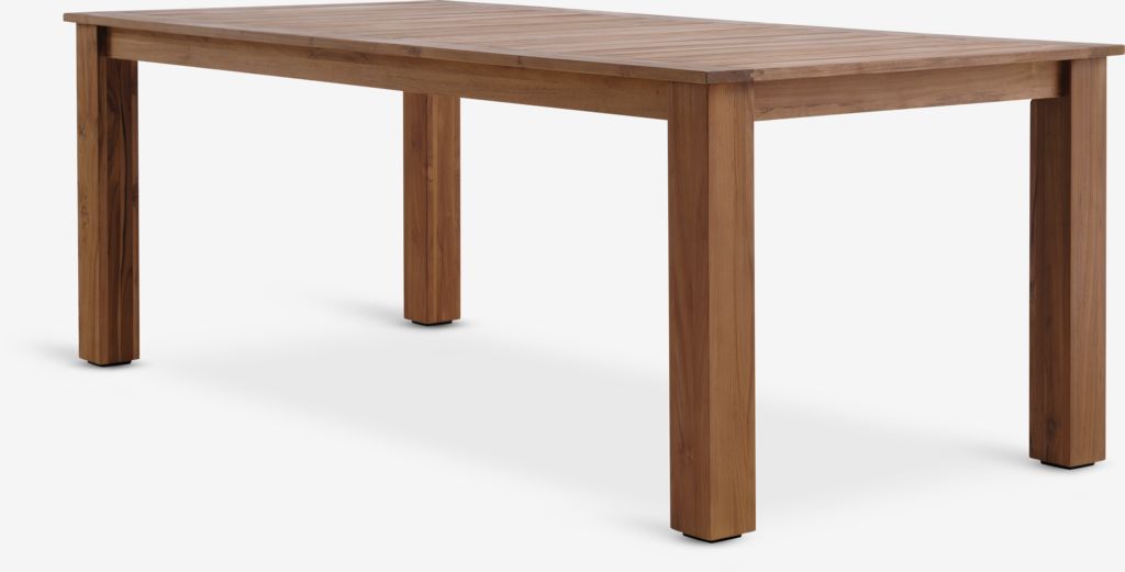 DRAMMEN Stół ogrodowy DRAMMEN S100xD210 teak