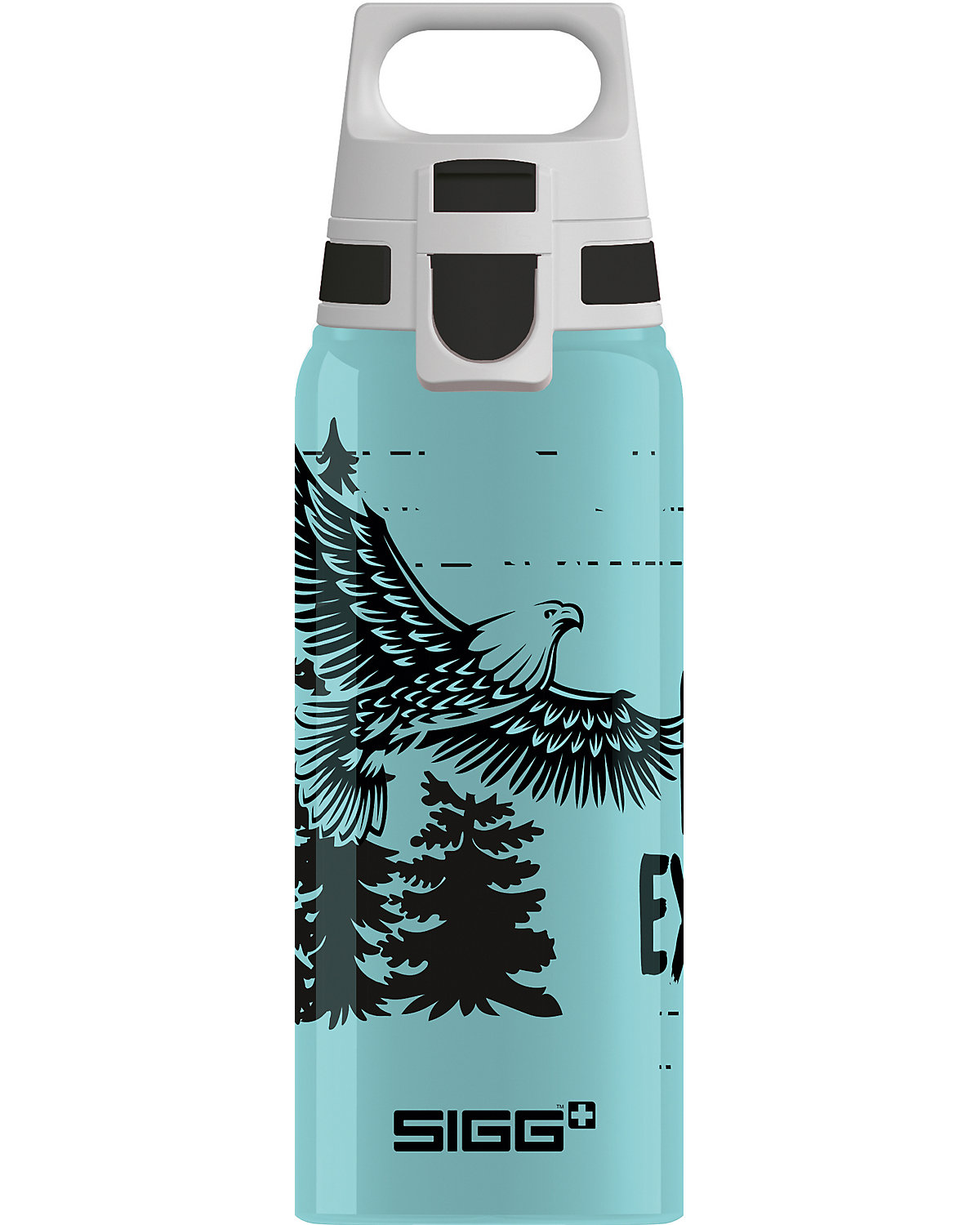 Alu-Trinkflasche WMB ONE Brave Eagle, 600 ml, WMB-Verschluss