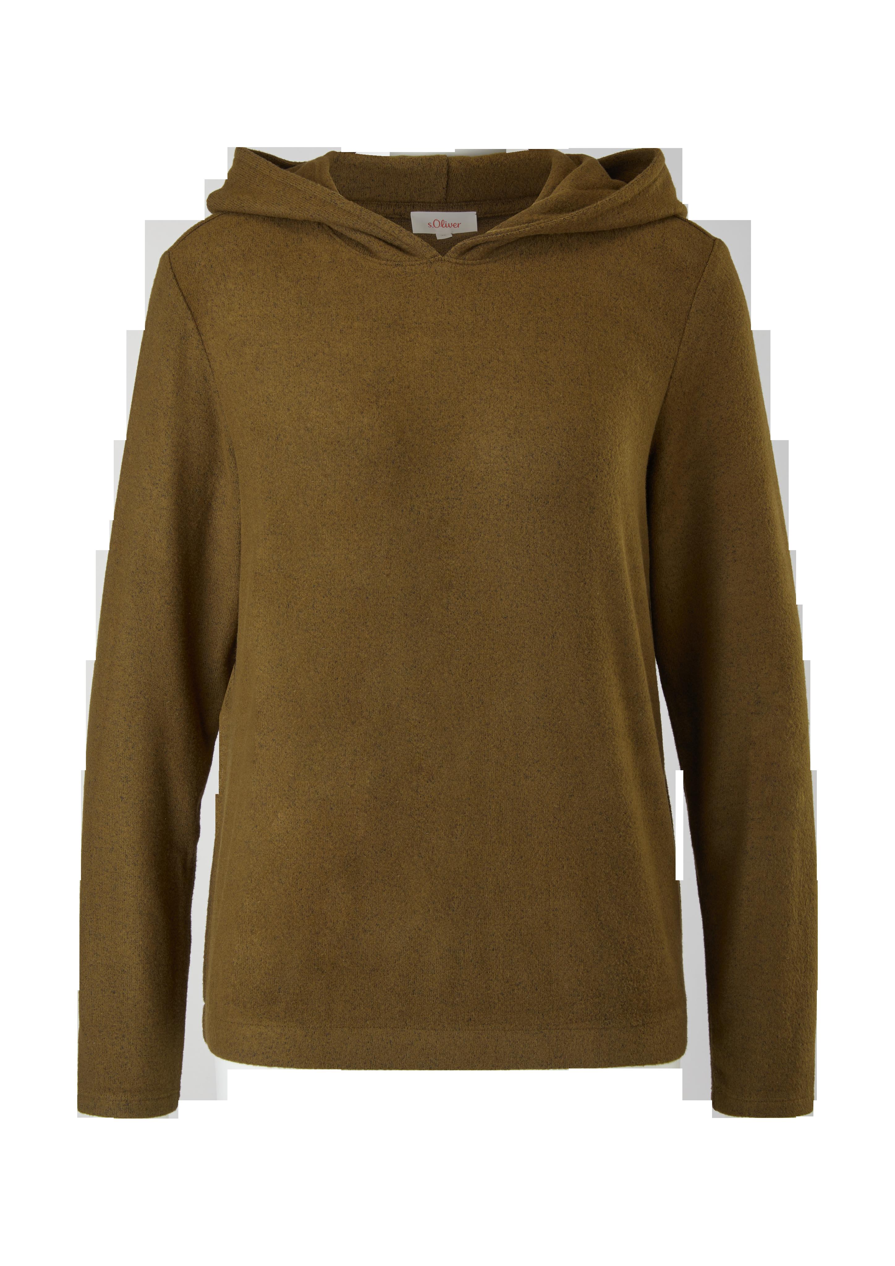 Strick-Hoodie mit elastischem Bund  2121505-79W9