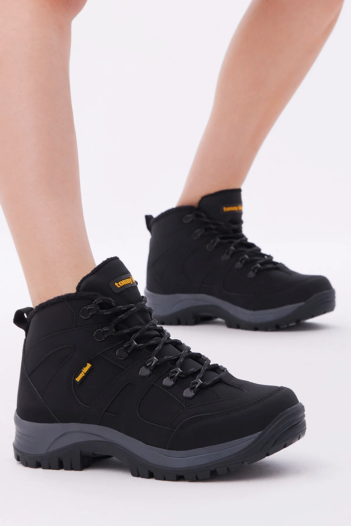 Tonny Black  Schwarze Unisex-Trekkingstiefel V2rts