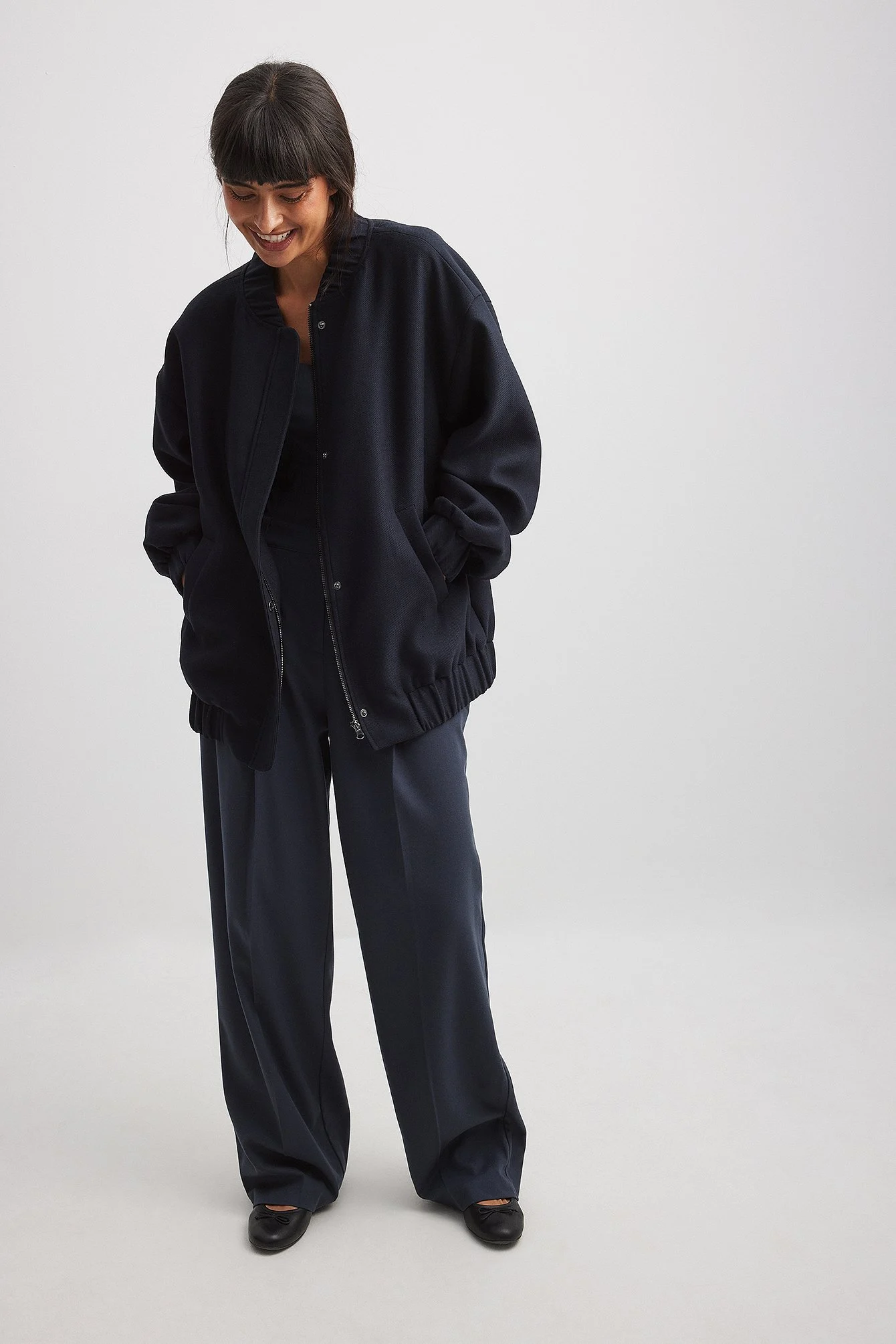 Oversize-Bomberjacke