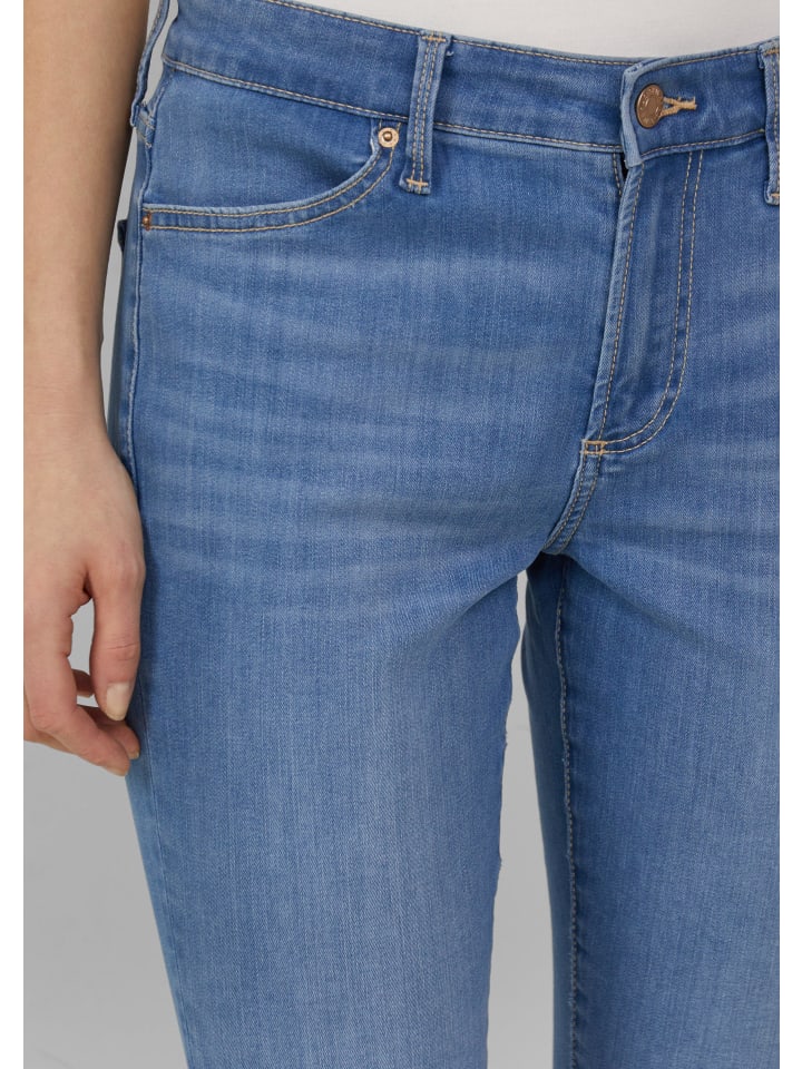 s.Oliver Jeans-Hose lang in Blau günstig kaufen