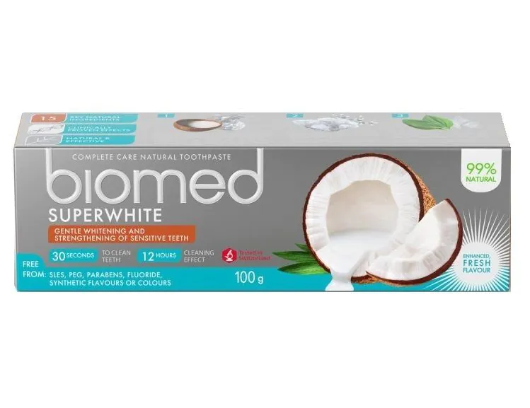 Biomed Superwhite tandpasta