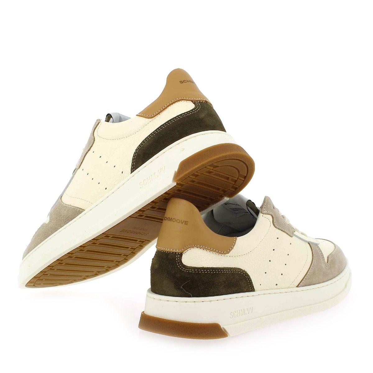 Schmoove  ORDER SNEAKER H22 - Écru Kaki