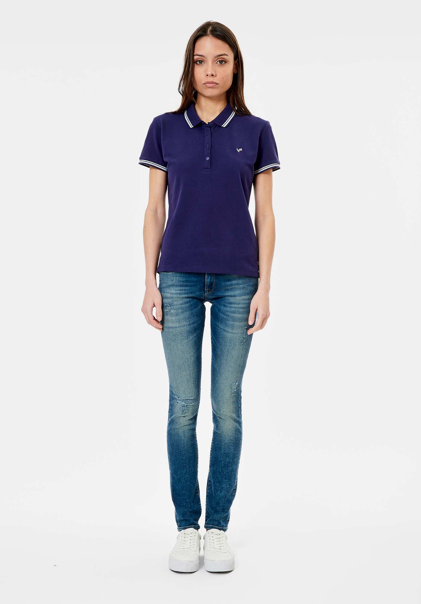 JULE   Polo bleu marine Femme