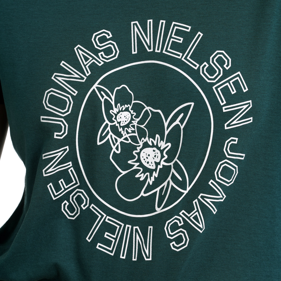 Damen T-Shirt mit College-Print