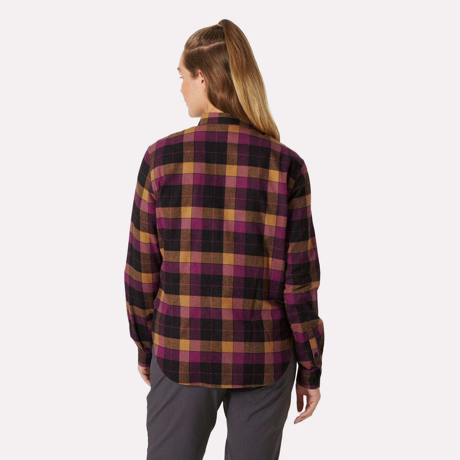 Women's Lokka Organic Flannel Long Sleeve Shirt