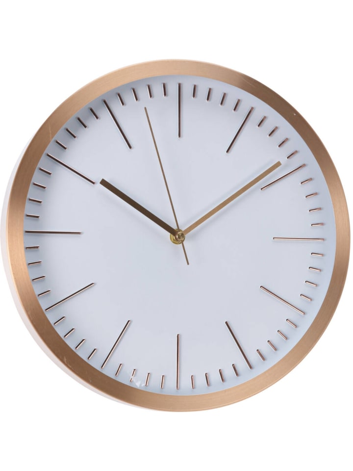 Home&Styling Collection Wanduhr in gold günstig kaufen