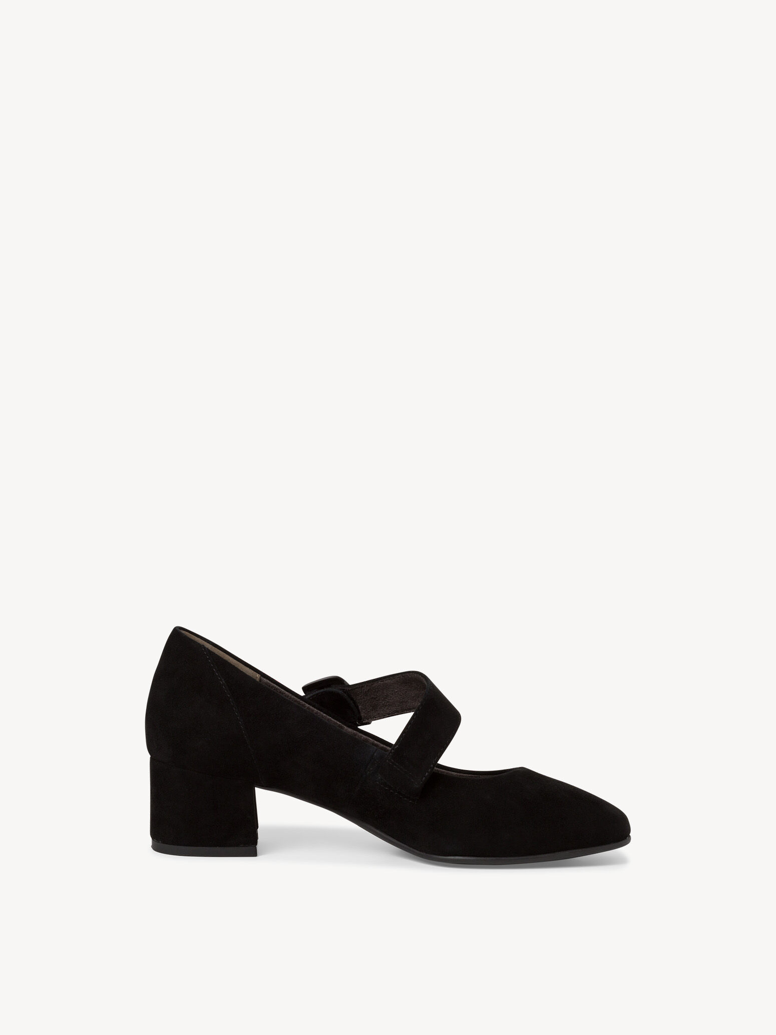 Escarpin en cuir - noir