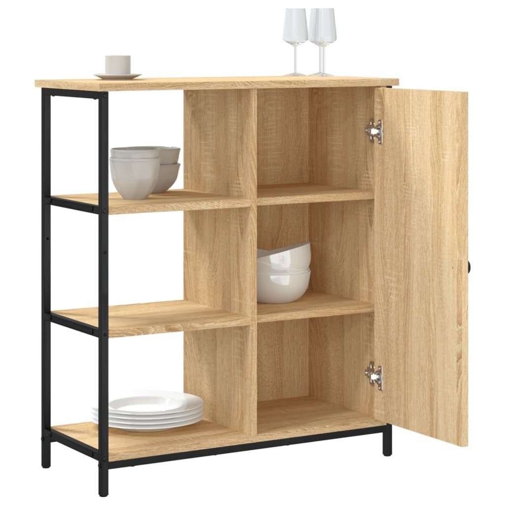 vidaXL Sideboard Sideboard Sonoma-Eiche 70x30x80 cm Holzwerkstoff (1 St)