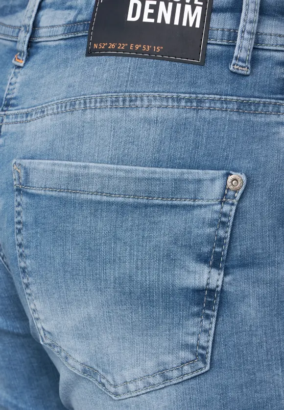 CECIL Casual Fit Jeans in 3/4
