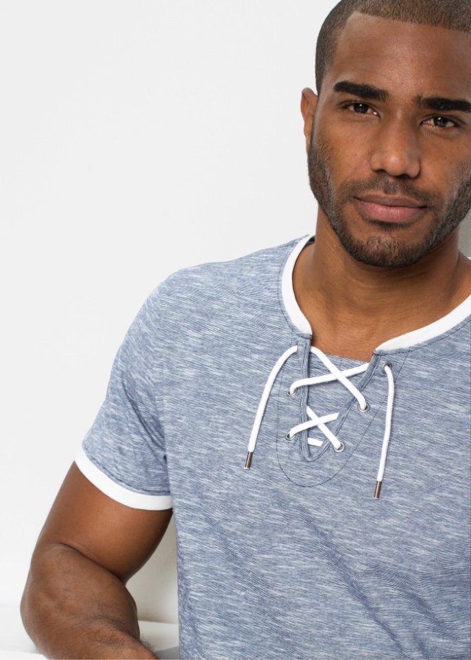 T-Shirt mit Schnürung