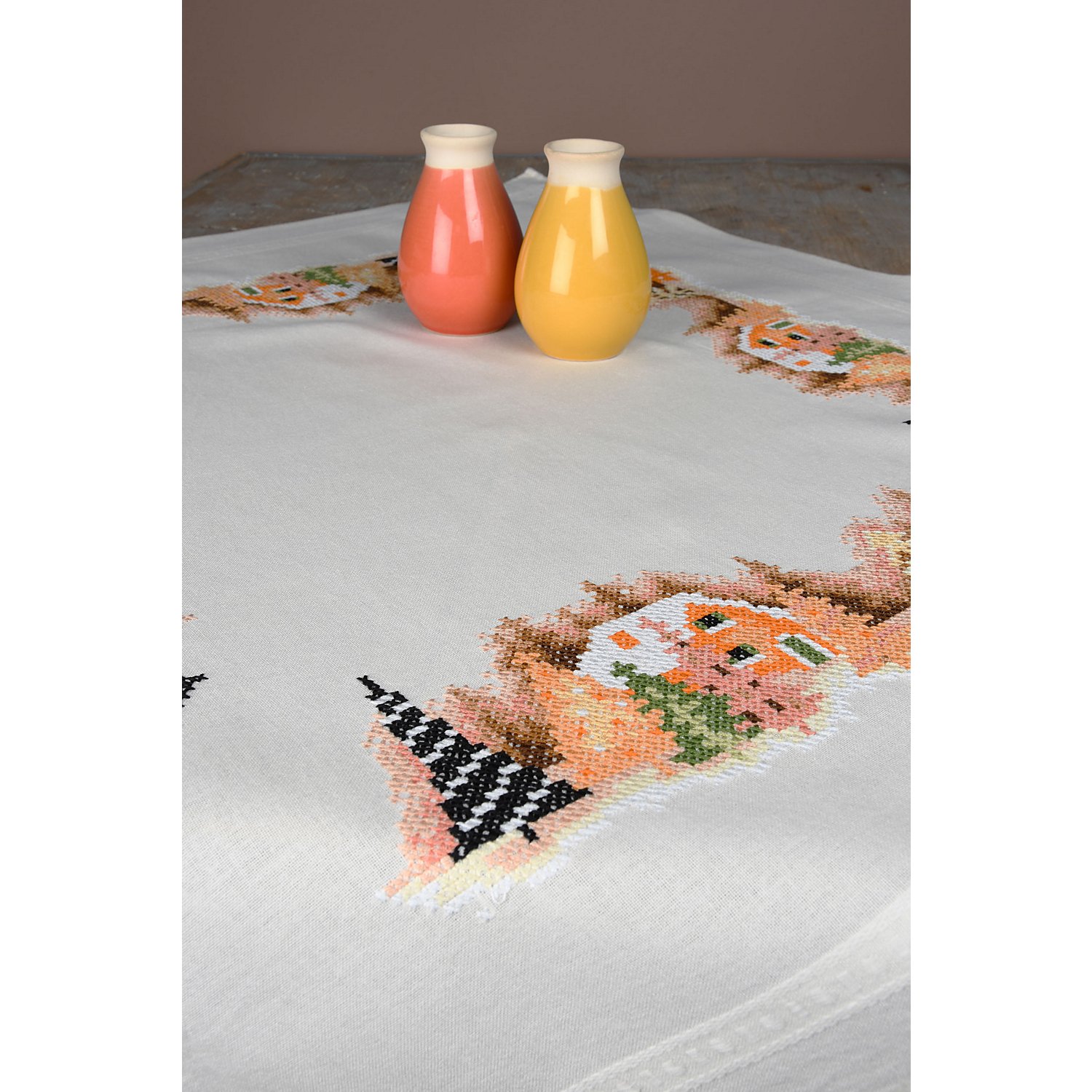 Stickmitteldecke 