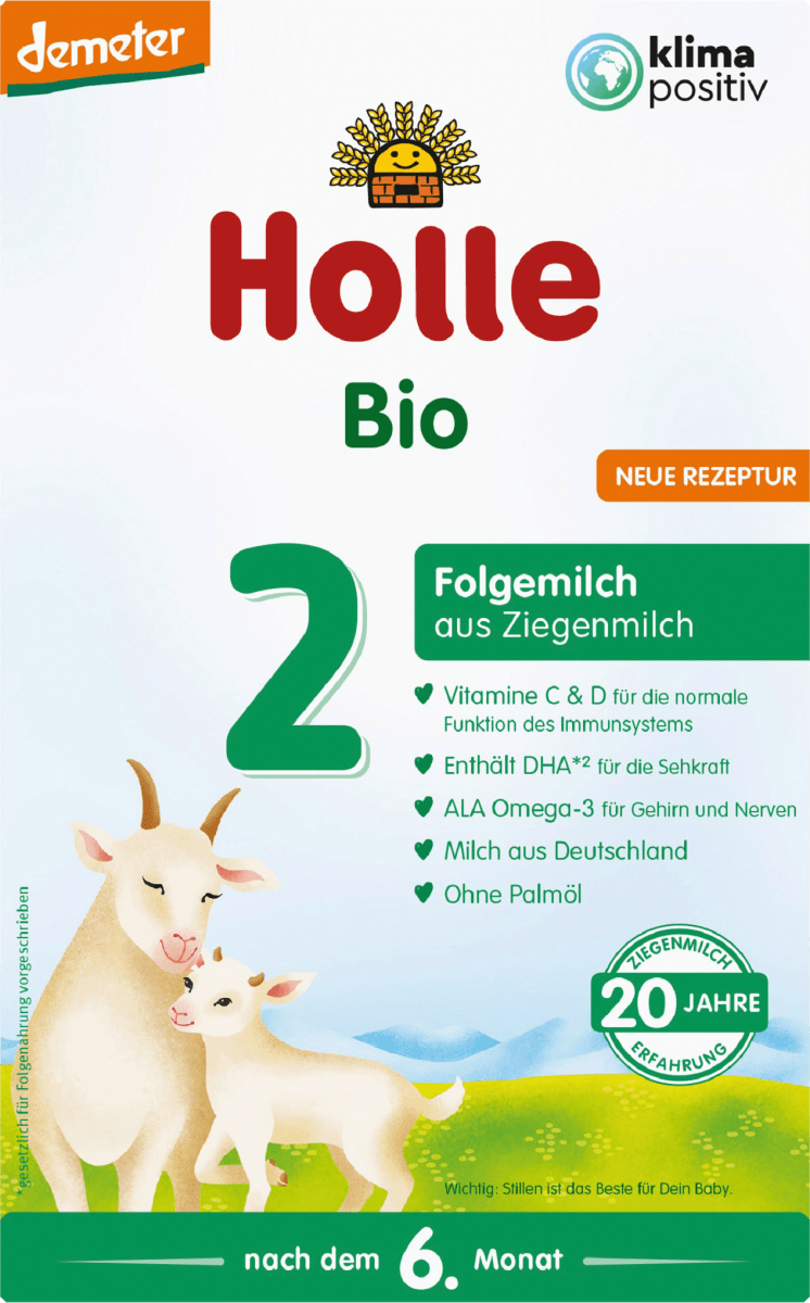 Folgemilch 2 aus Ziegenmilch nach dem 6. Monat, 400 g