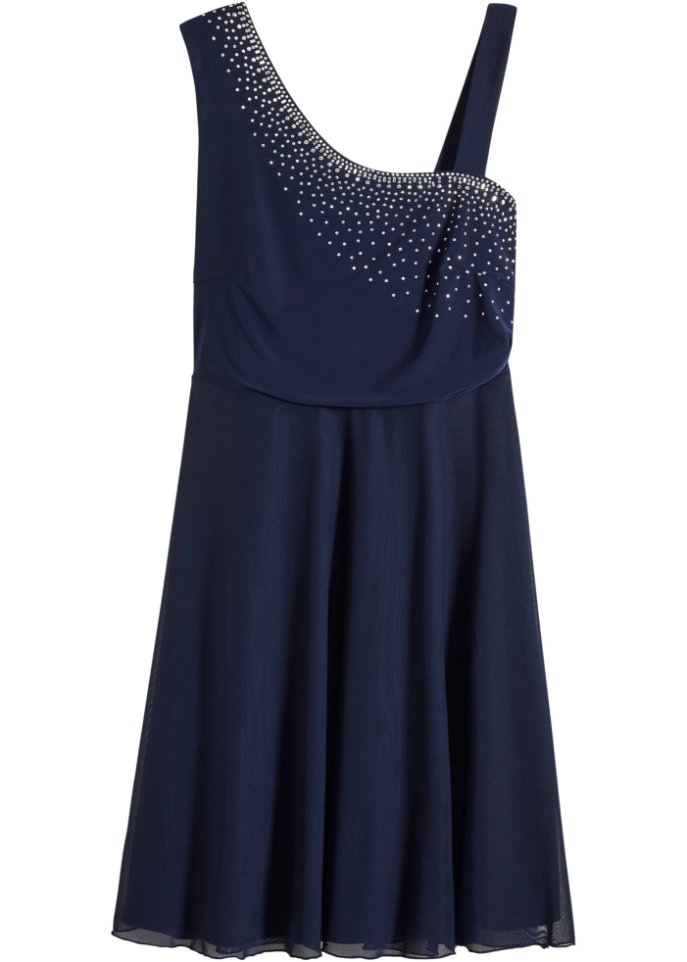 Kleid mit Strass-Applikation