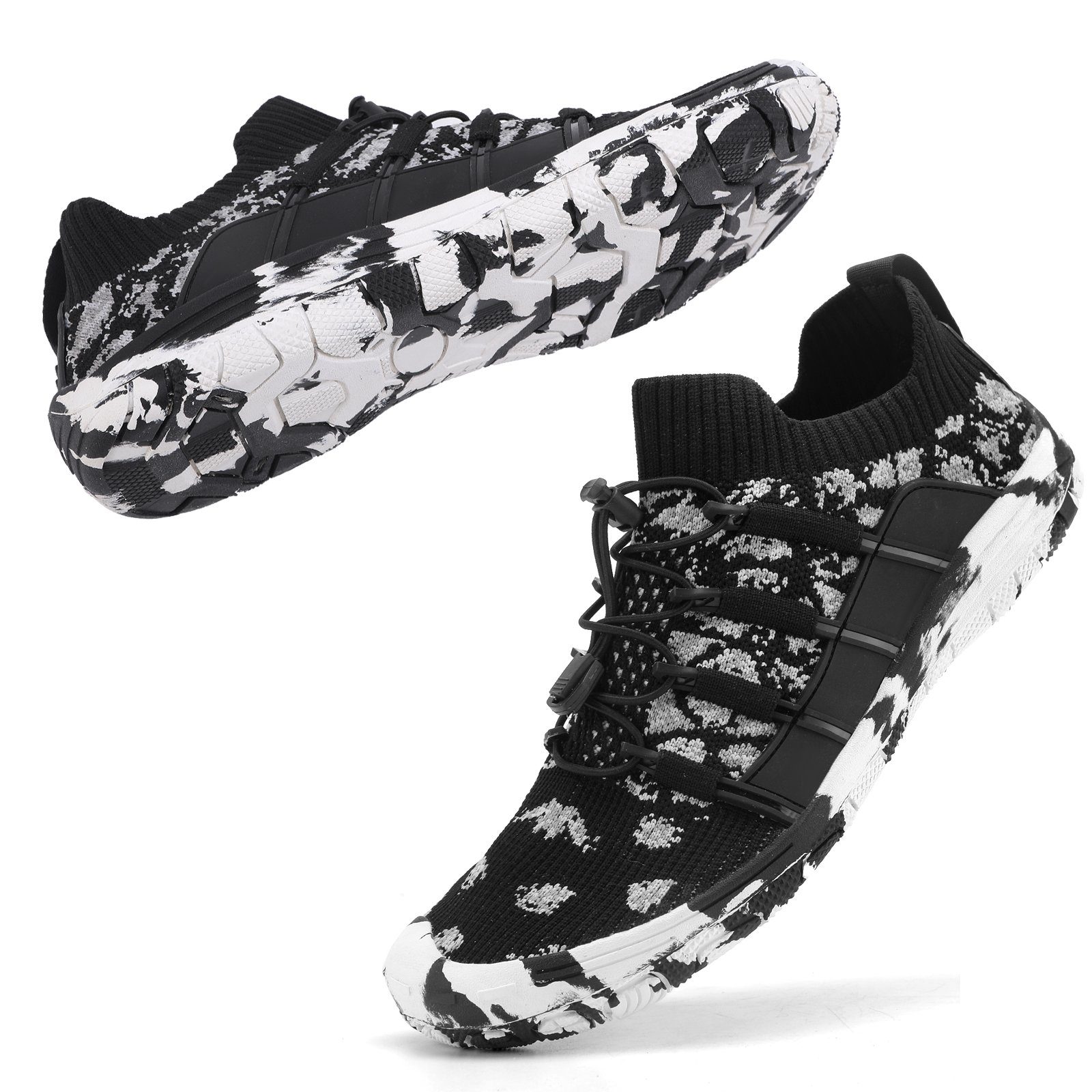 HUSKSWARE C-XT-A206 Wasserschuh (Strandschuhe, Schwimmschuhe, Barfußschuhe, 1-tlg., Geeignet für Wassersport, Schwimmen, Surfen) Lässt sich schnell ablaufen, um trocken zu bleiben, Bequem und leicht