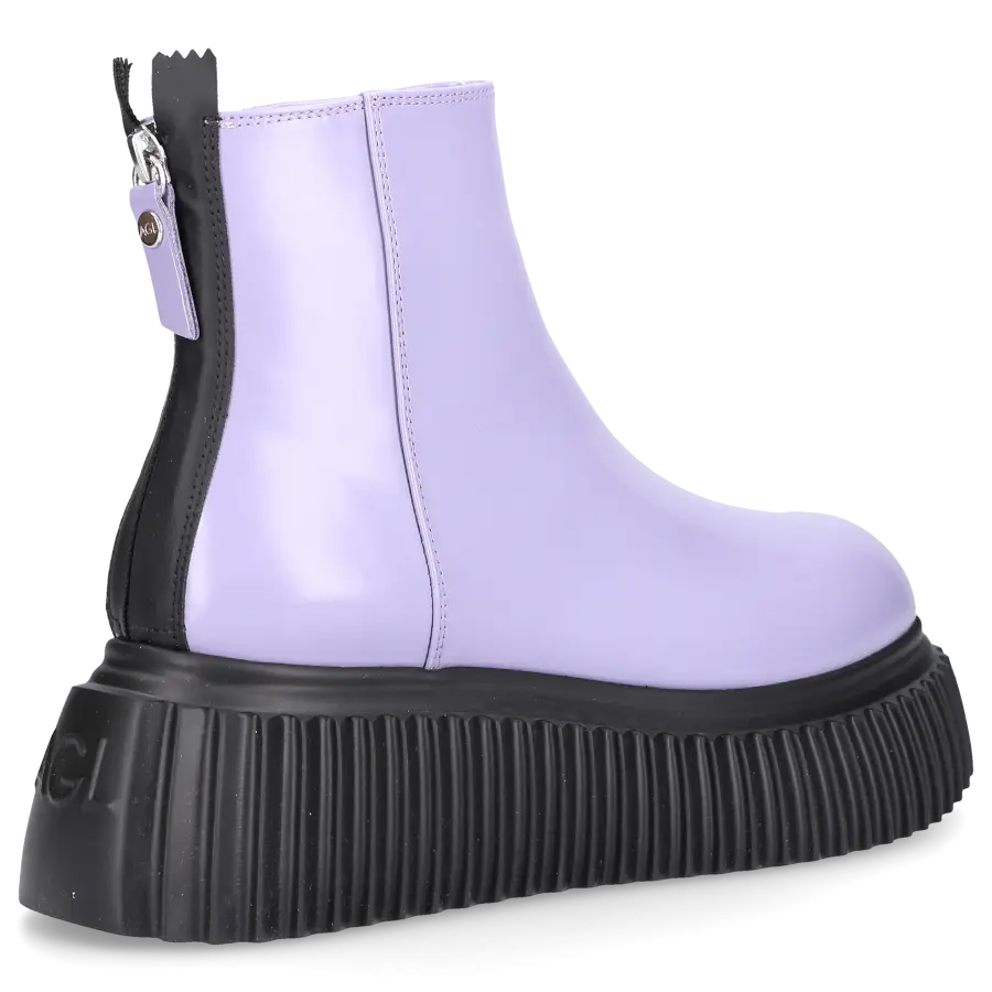 AGL Attilio Giusti Leombruni - Stiefeletten D751511 Lackleder - lila