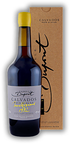 Domaine Dupont Calvados Pays d'Auge 1972 Domaine Dupont Calvados Pays d'Auge 1972  Jahrgang 72/19 - 0,7	 Liter - Vol 42%