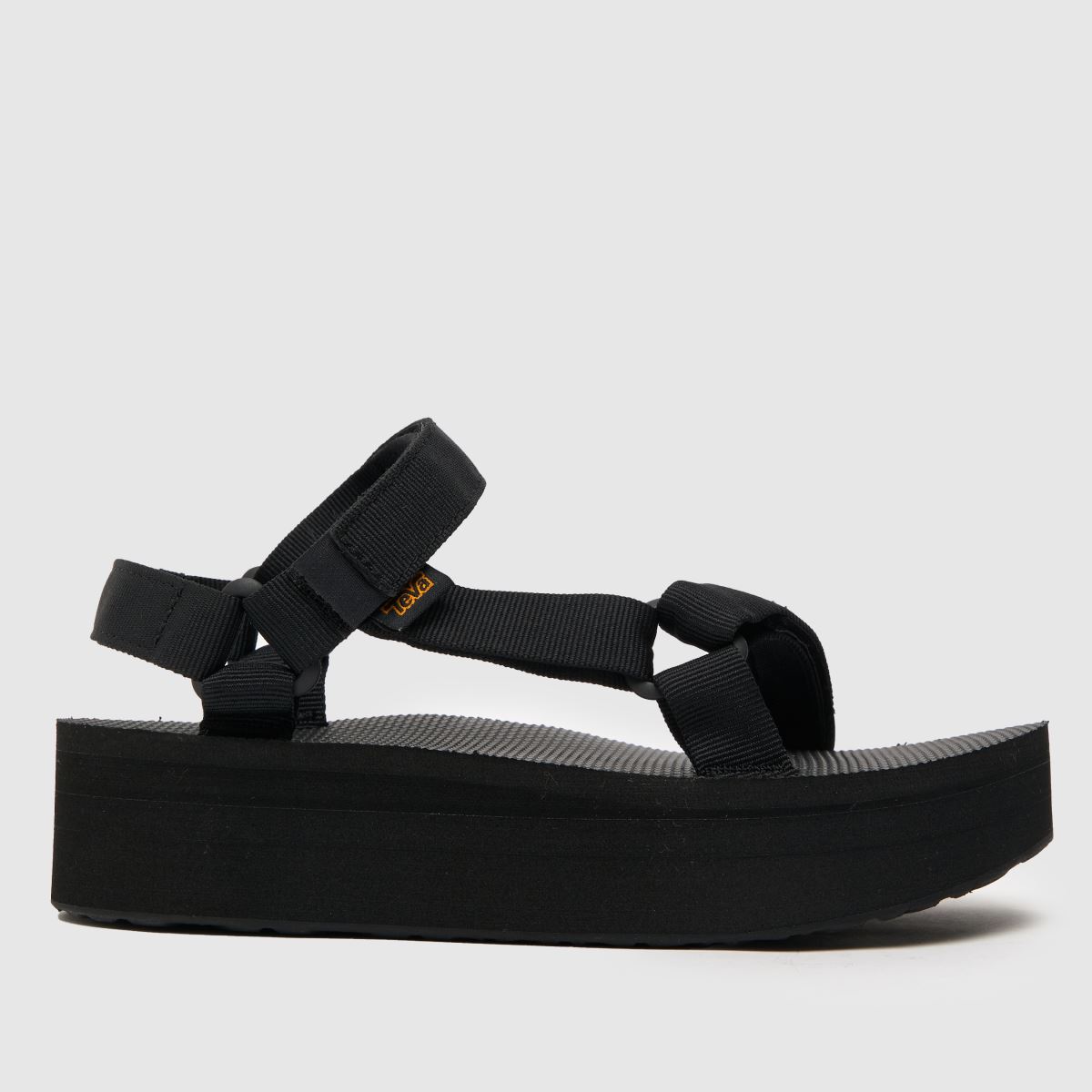 Teva – Svarta universalsandaler med plattform