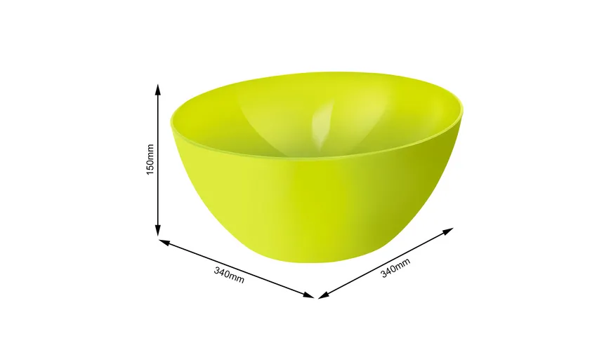 rotho Schüssel CARUBA 8l lime