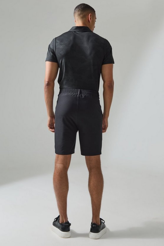 Man Active Camouflage Golf Poloshirt