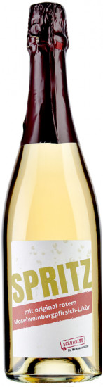 2020 SPRITZ mit original rotem Moselweinbergpfirsich-Likör trocken - Weingut Weinmanufaktur Schneiders