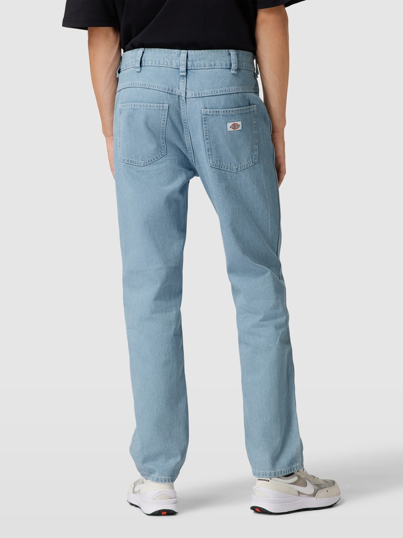 Jeans mit 5-Pocket-Design Modell 'HOUSTON' in jeans