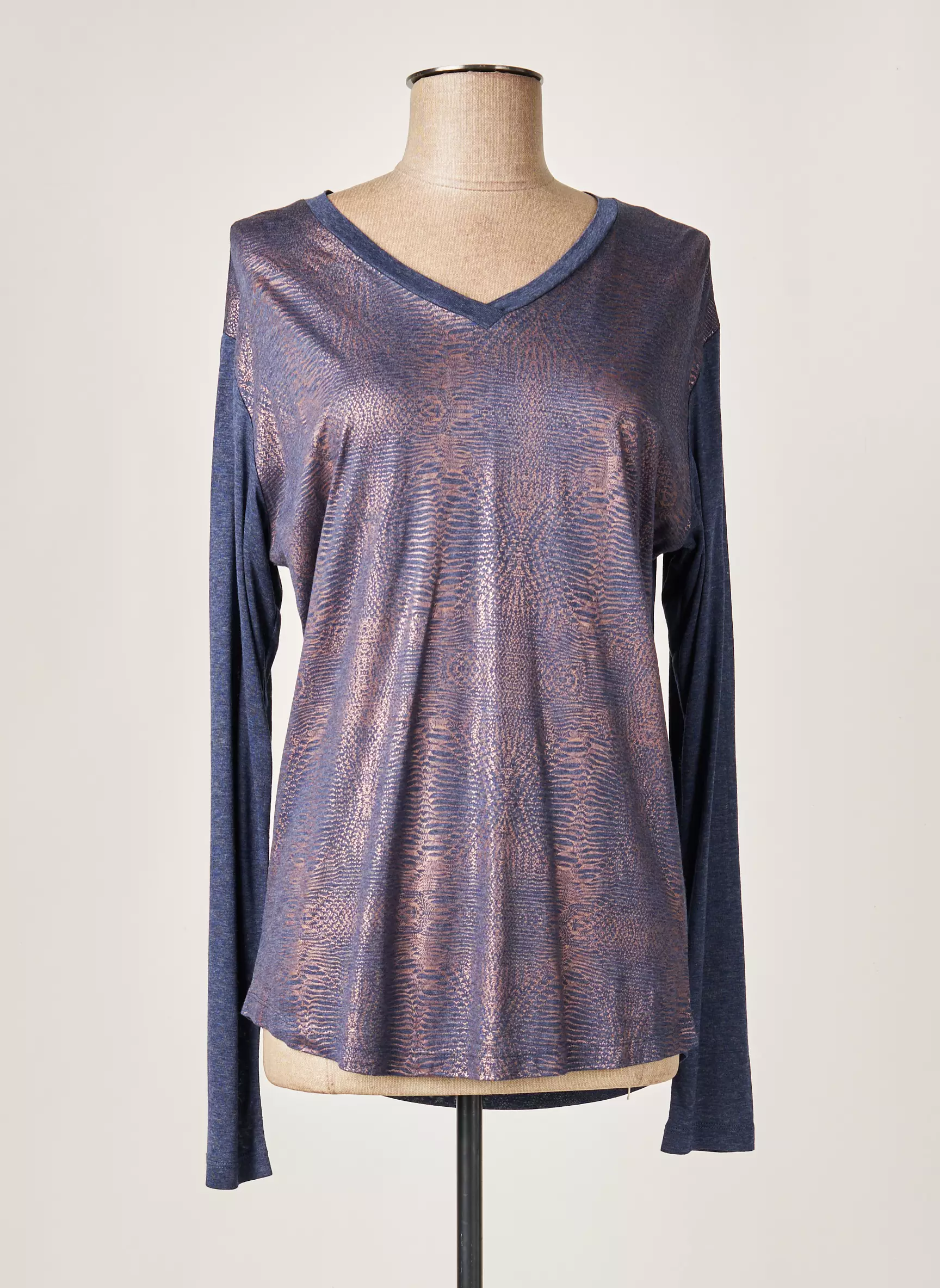 Eva Kayan Tshirts Femme couleur bleu