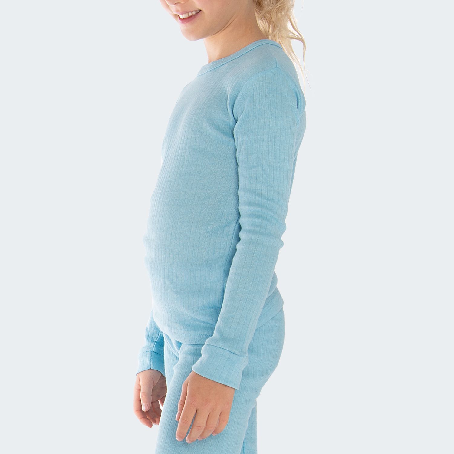 Black Snake Cuddle Hellblau 2-Pack Kinder Thermoshirt
