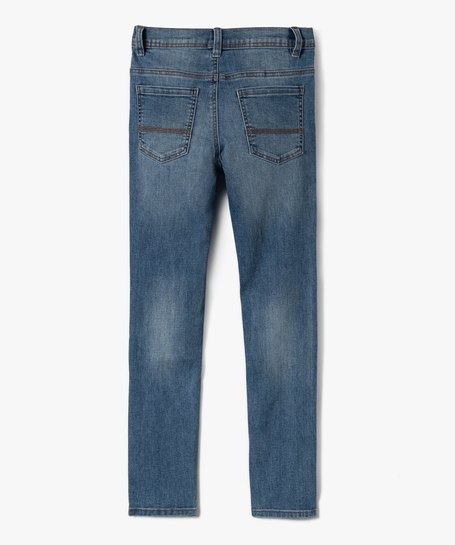 Jean coupe Slim 5 poches Garçon stone | GEMO