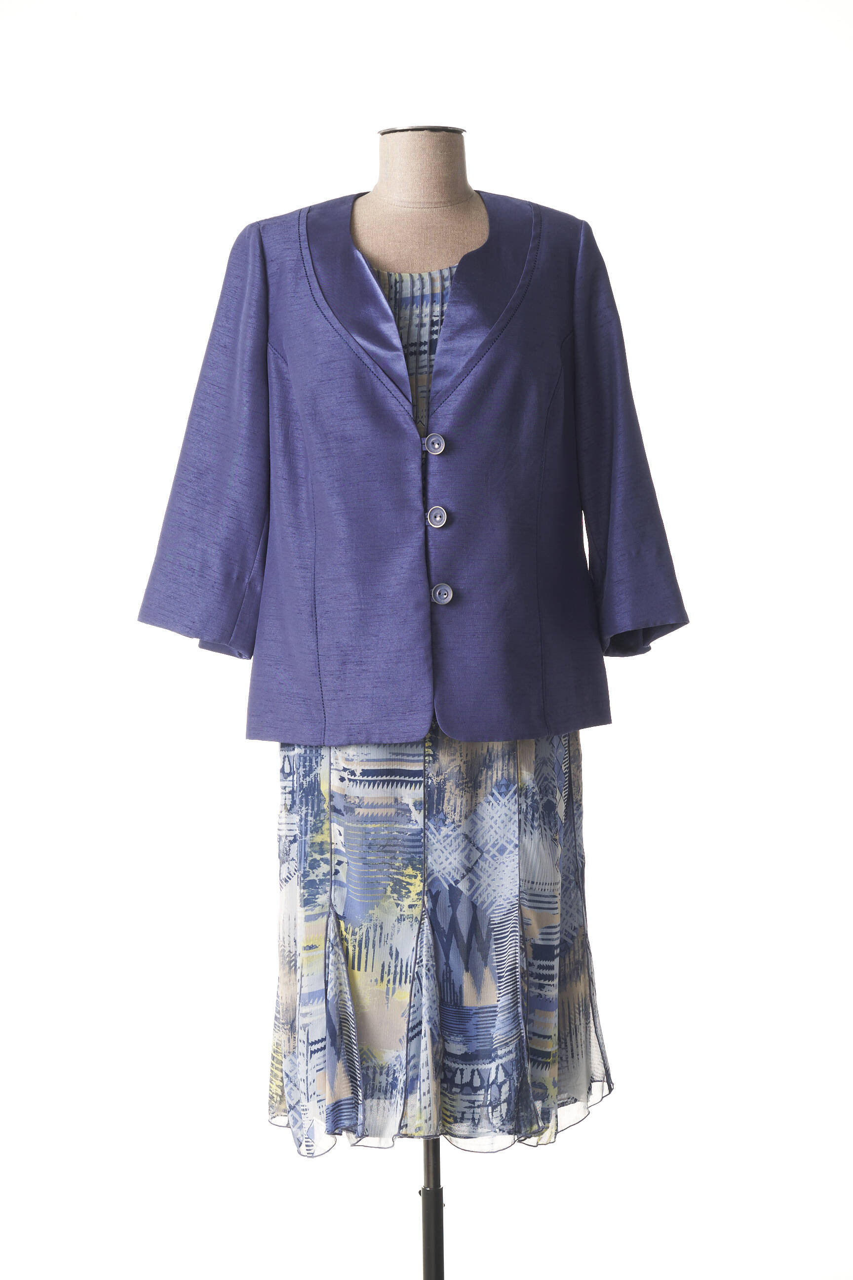 France Rivoire Ensembles Robe Femme couleur bleu