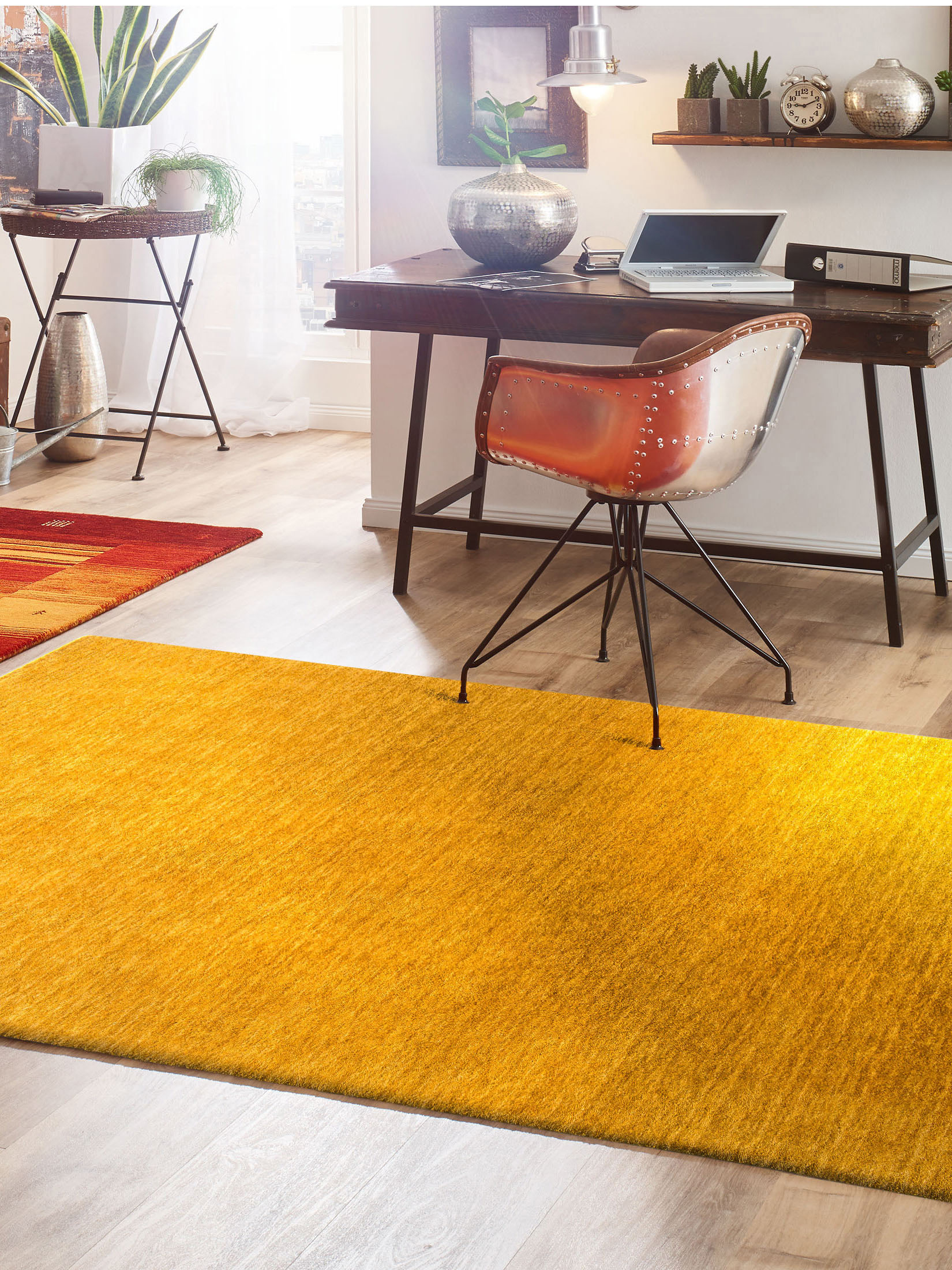 Barwala Woll-Teppich, Gold