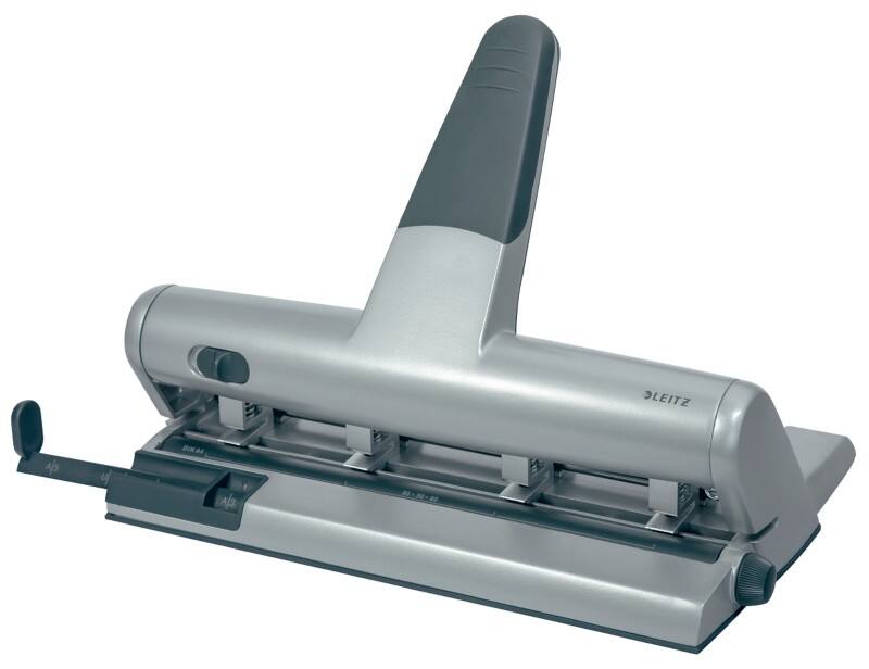 Leitz Akto 4 Löcher Locher Metall 30 Blatt AKTO Farbig sortiert