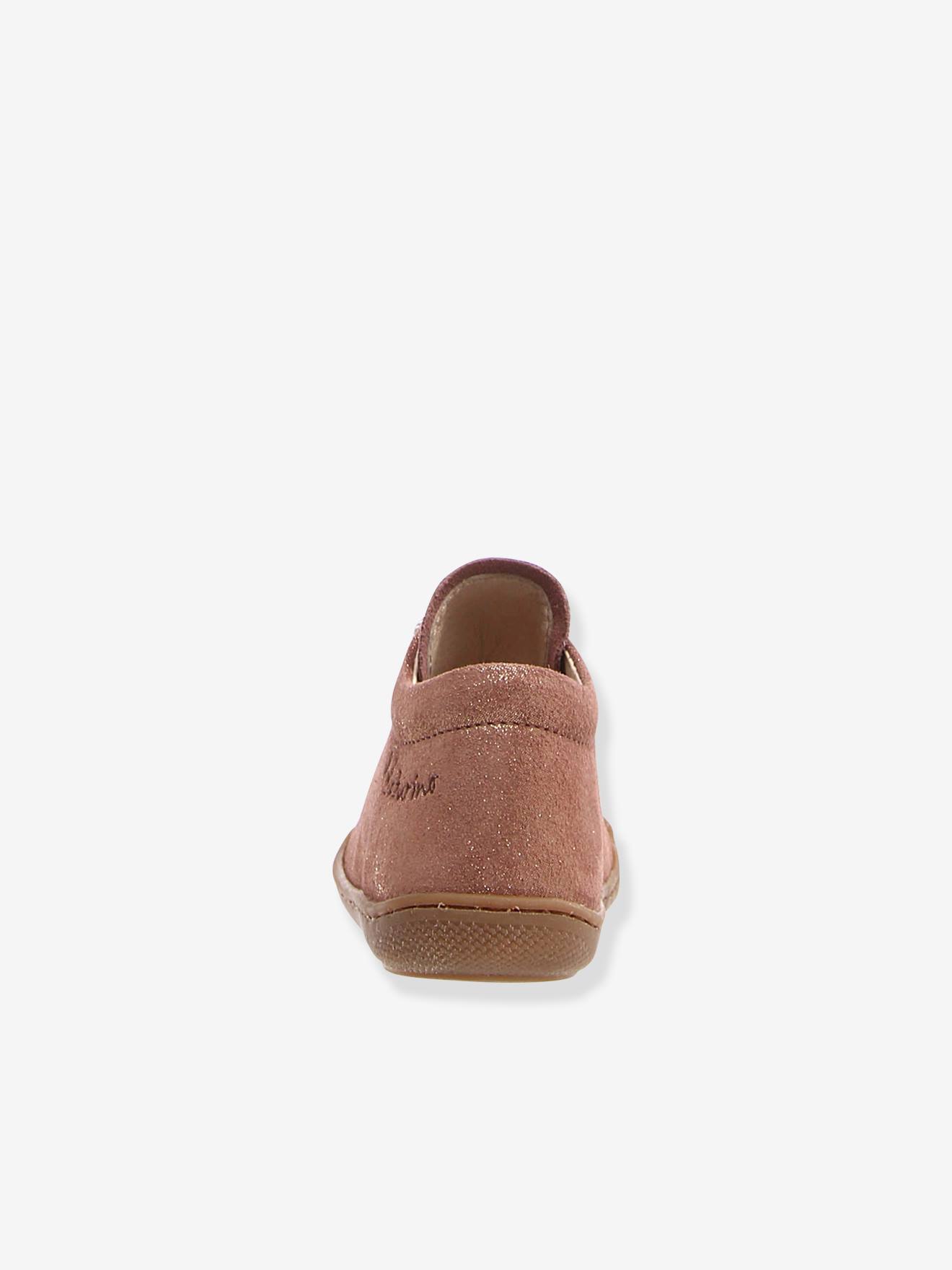 Bottillons bébé fille Cocoon NATURINO® 1ers pas blanc