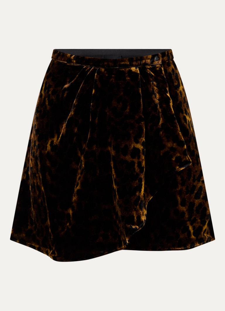 Zadig&Voltaire Jerry miniszoknya leopárdmintával