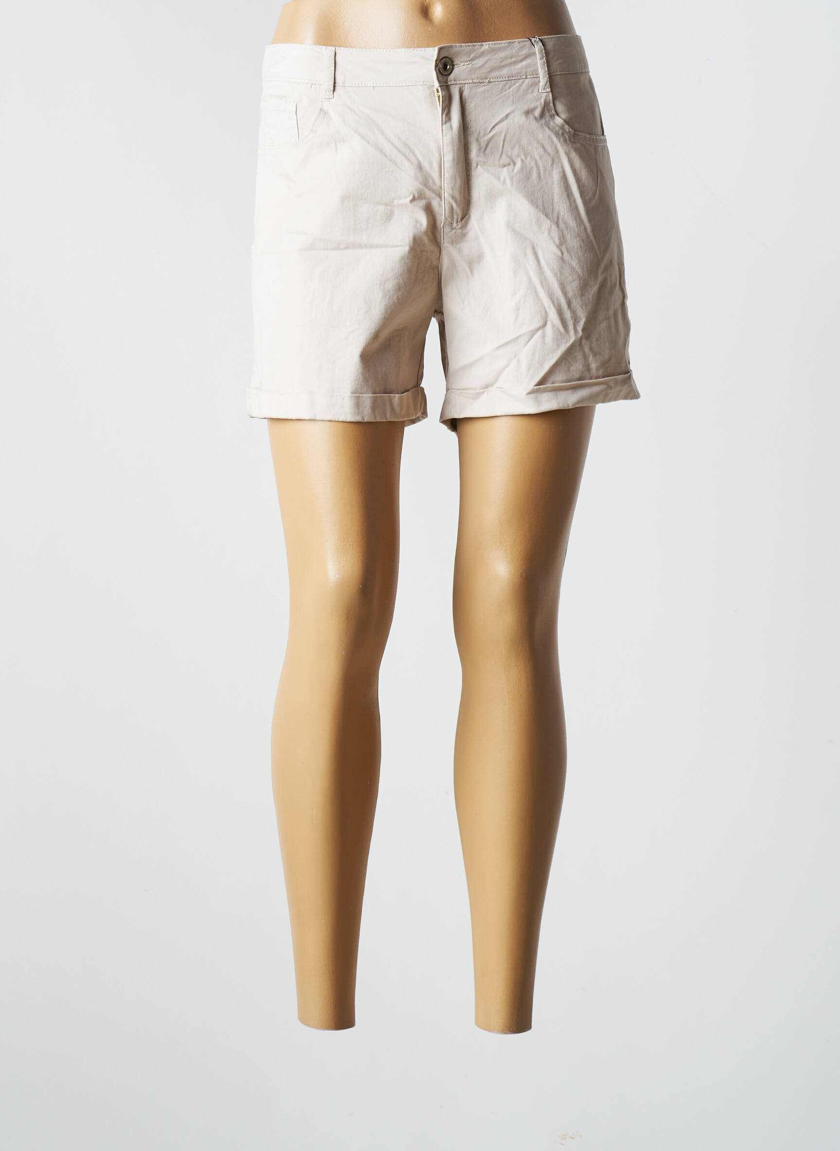 Sarah John Shorts 1 Femme couleur beige
