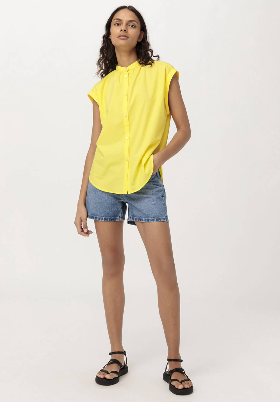 Bluse aus reiner Bio-Baumwolle